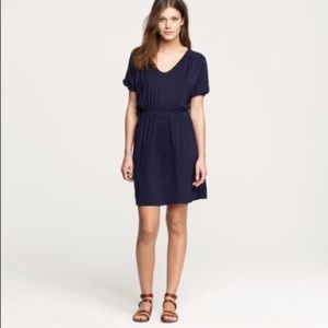 J Crew short sleeve silk jersey dress size xs
